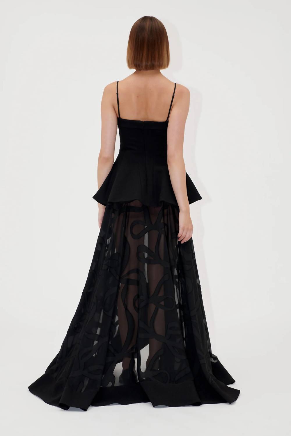 Stine Goya - Tailored Bodice High Low Skirt