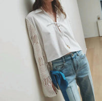 Hellessy - Women's Rhys Crochet Shirt
