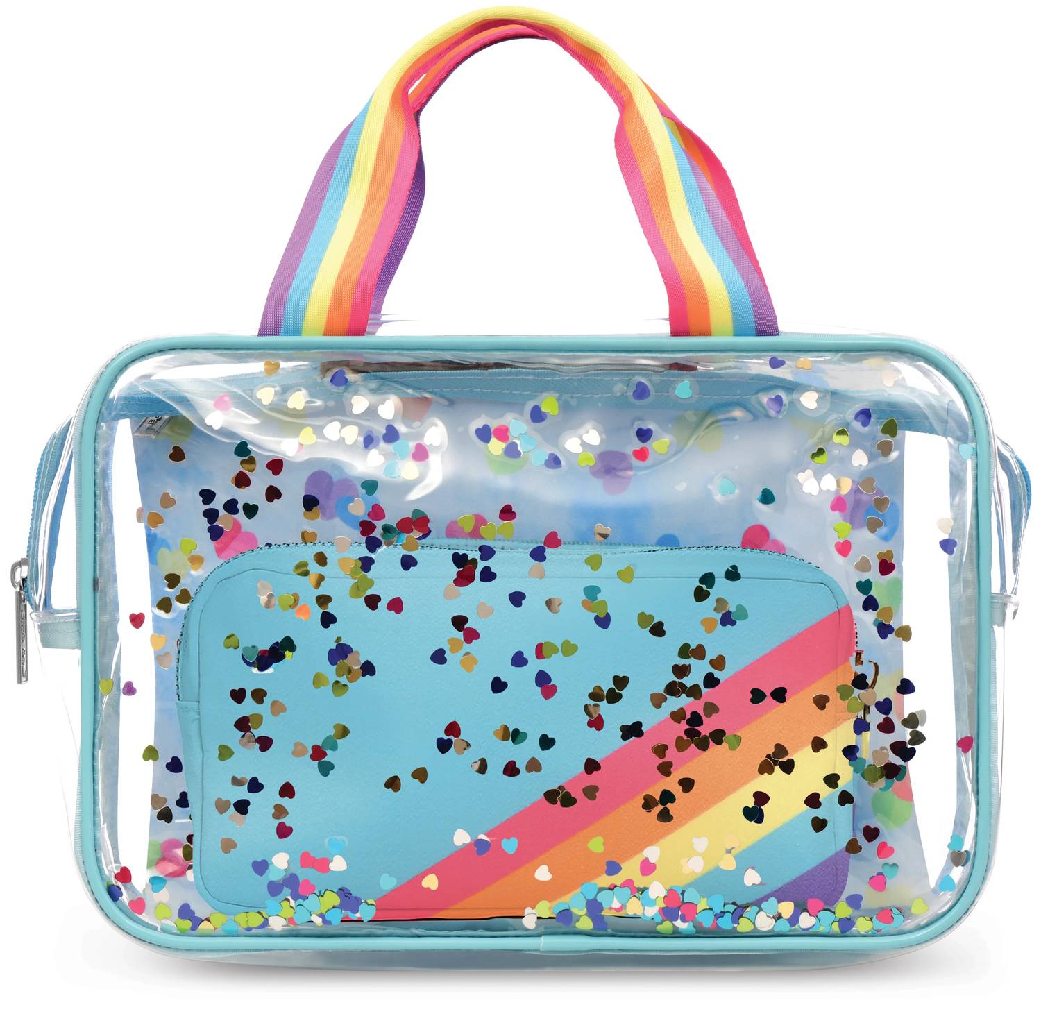 Iscream - Girl's Playful Hearts Cosmetic Bag Trio