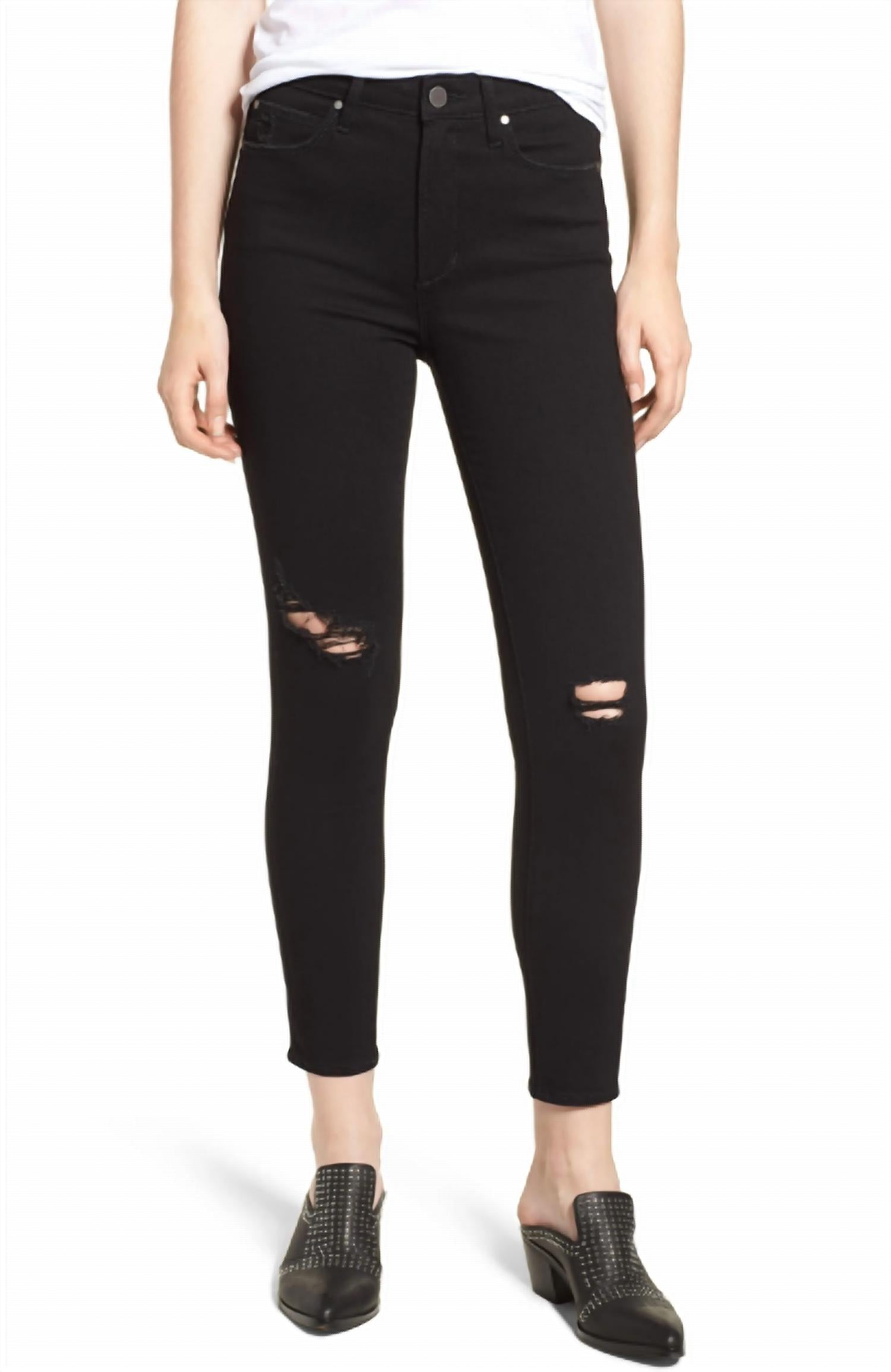 Articles Of Society - Ripped Raw Hem Jeans