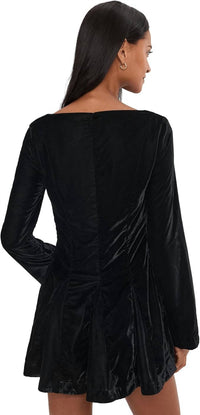Free People - Linney Velvet Mini Dress