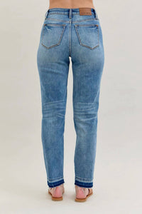 Judy Blue - Rigid Magic Release Hem Boyfriend Jeans