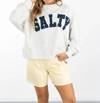 Kimberly C - Salty Stars Mock Neck Sweatshirt