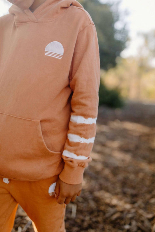 Tiny Whales - Boys' Red Rock Hoodie