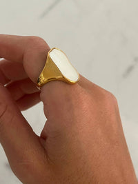 Chansuttpearls - The Ivory Stack Ring
