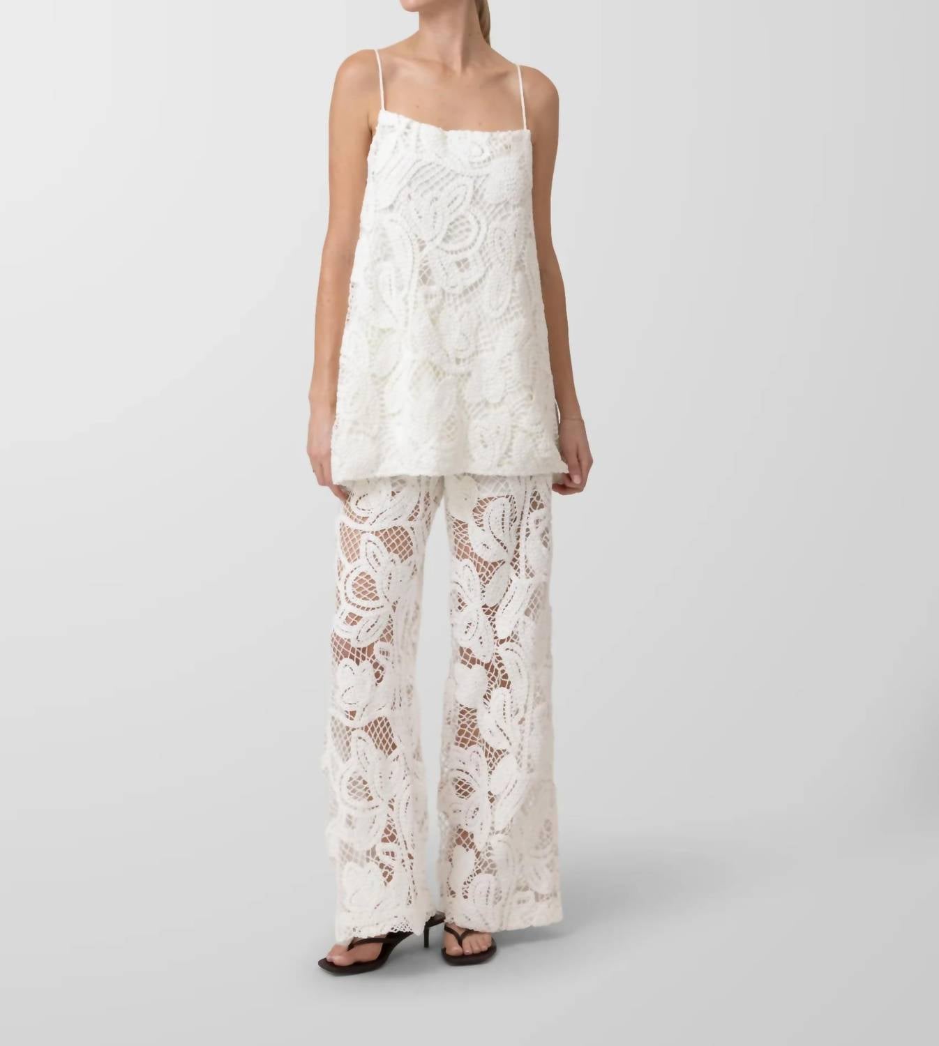 Line And Dot - La Dolce Wide Leg Pants