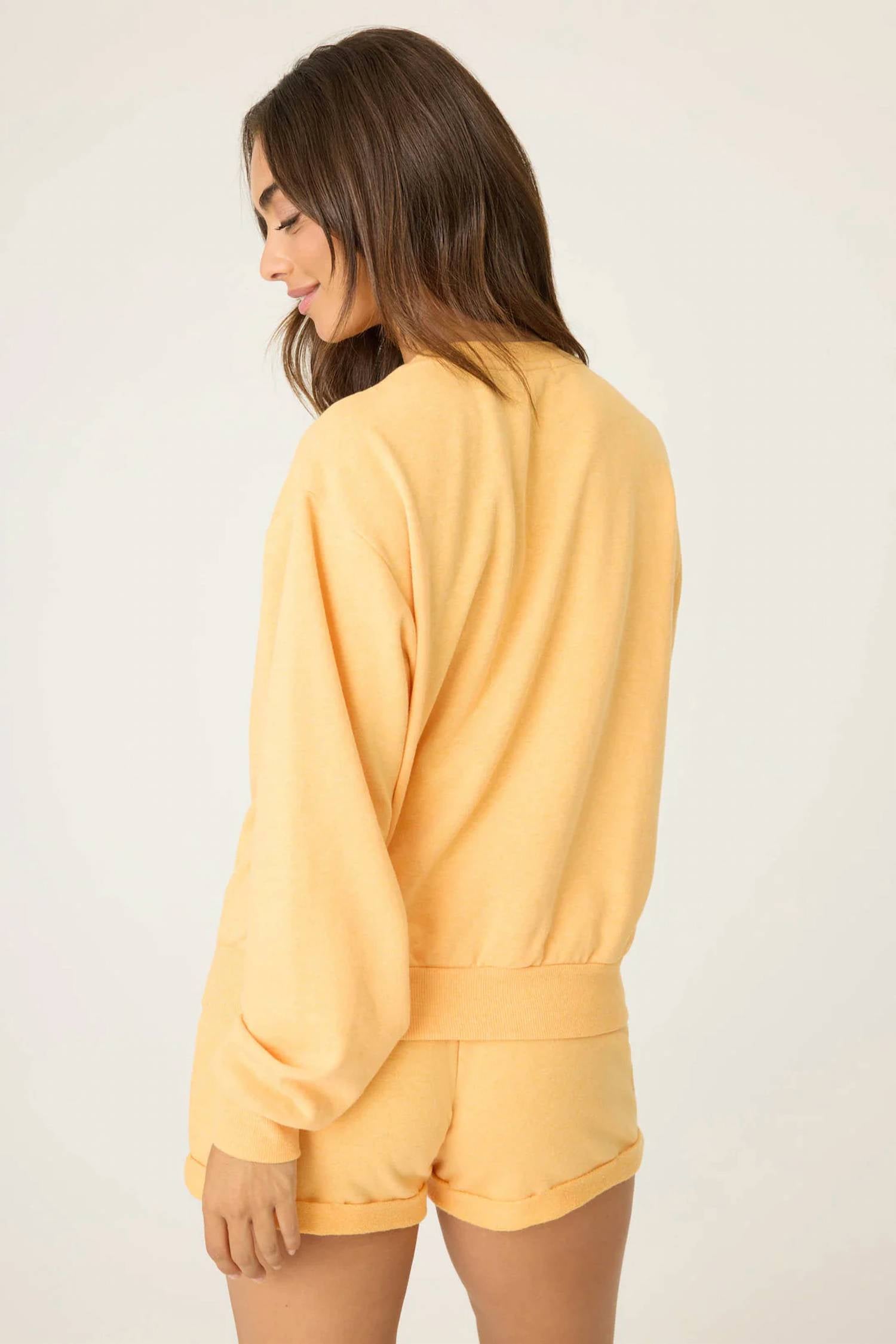 Pj Salvage - Mimosa Me Brunch Crewneck Sweater