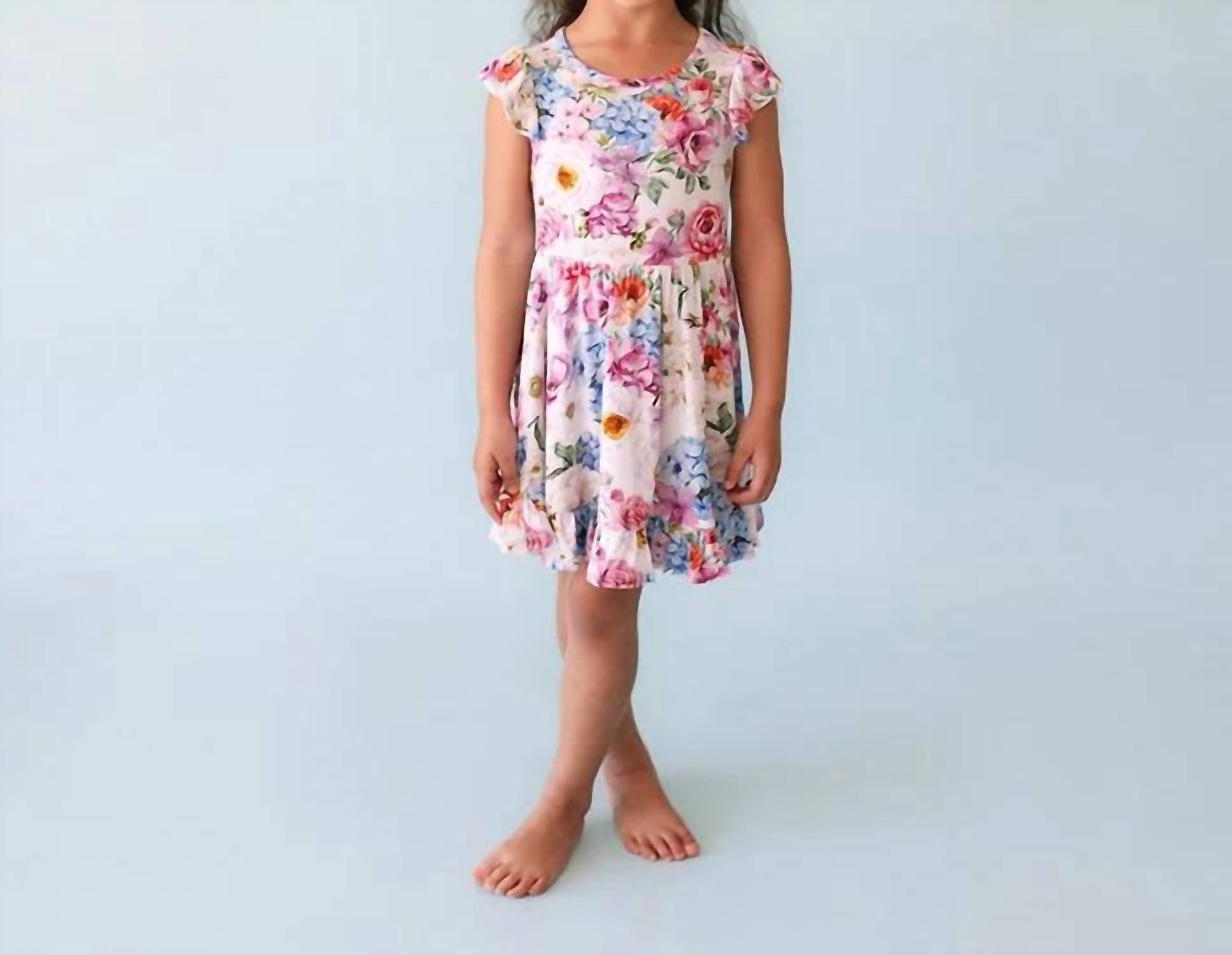 Posh Peanut - Girls Cynthia Ruffled Twirl Dress