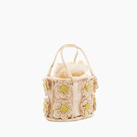 Mint Exclusives Women's Margarita Mini Bag in beige - women's bag - detail view
