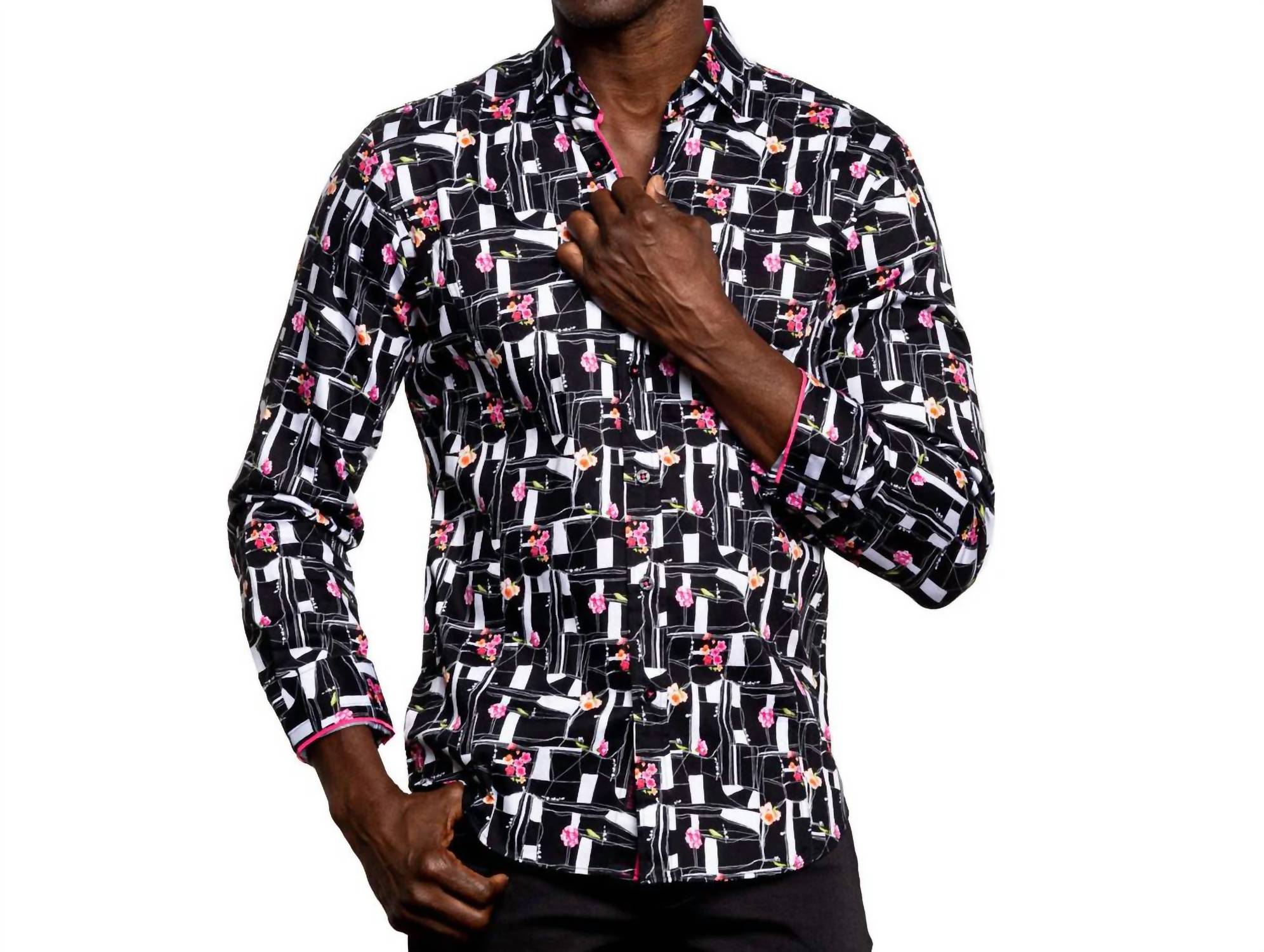 Eight X - Life Finds a Way Button Down Shirt