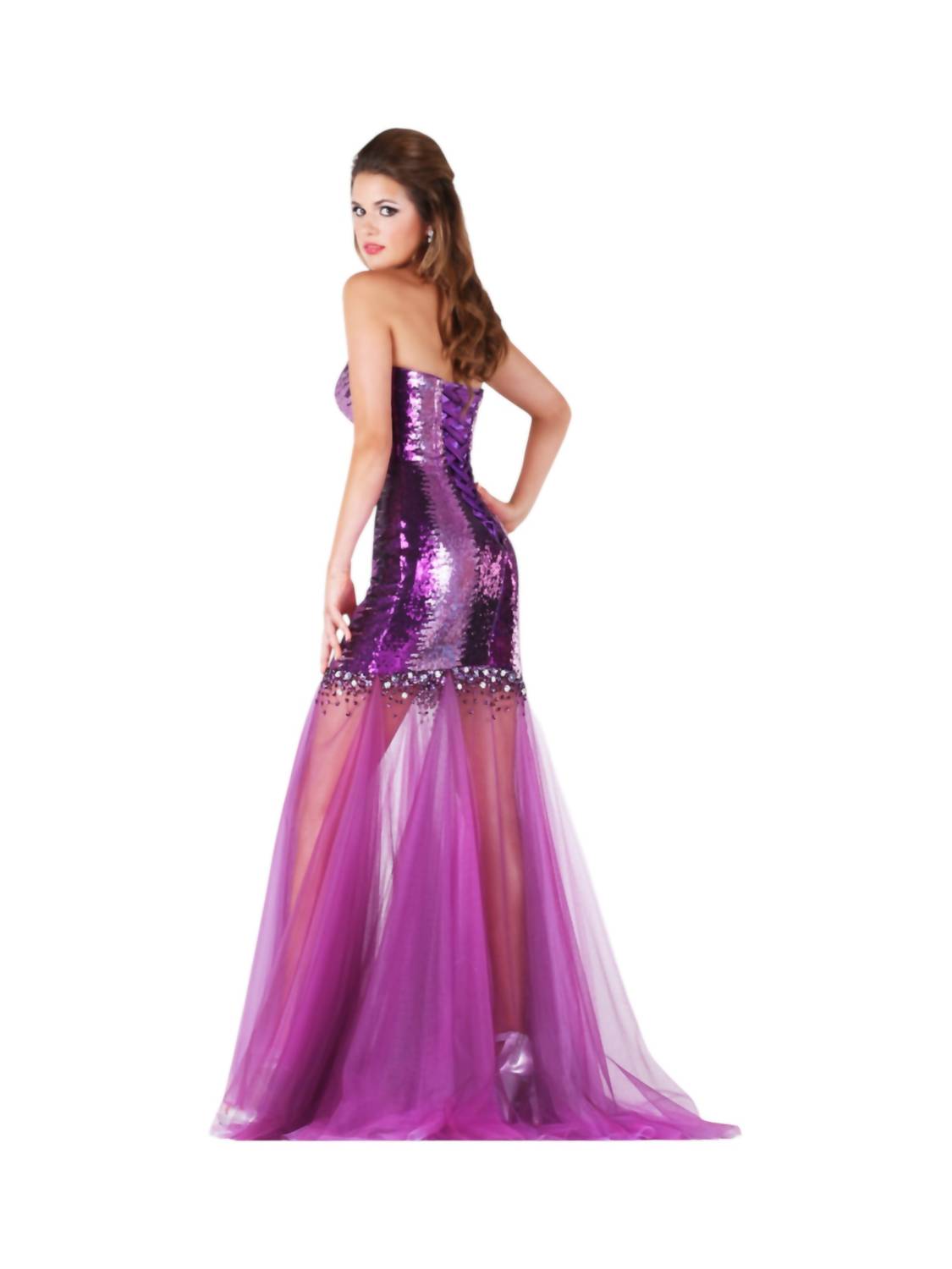 Karishma Creations - Beautifully Sequined Sweetheart Dress