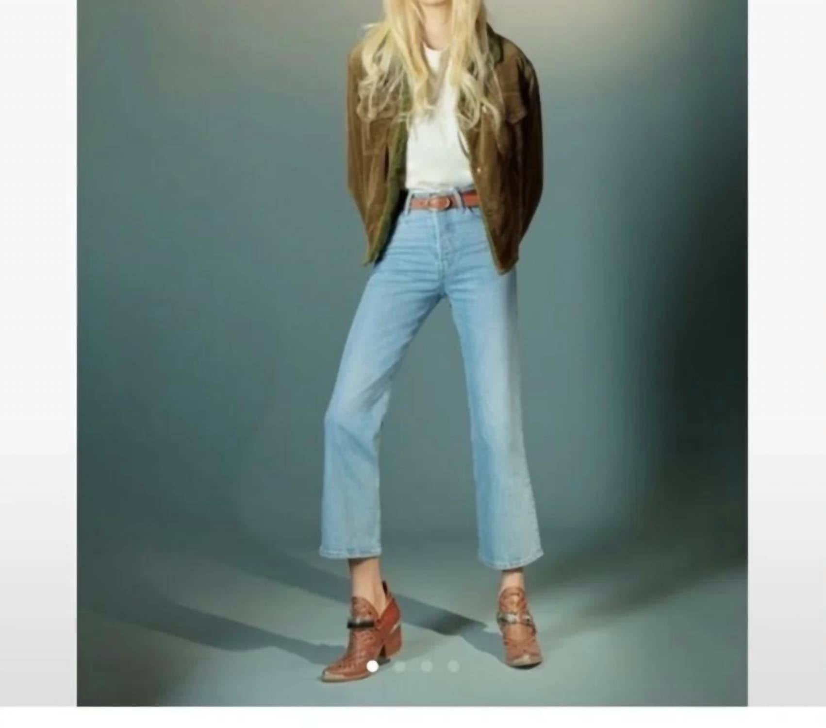 Levi'S - Premium Ribcage Cropped Bootcut Jeans