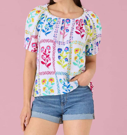 Alivia - Ava Bow Tie-back Top