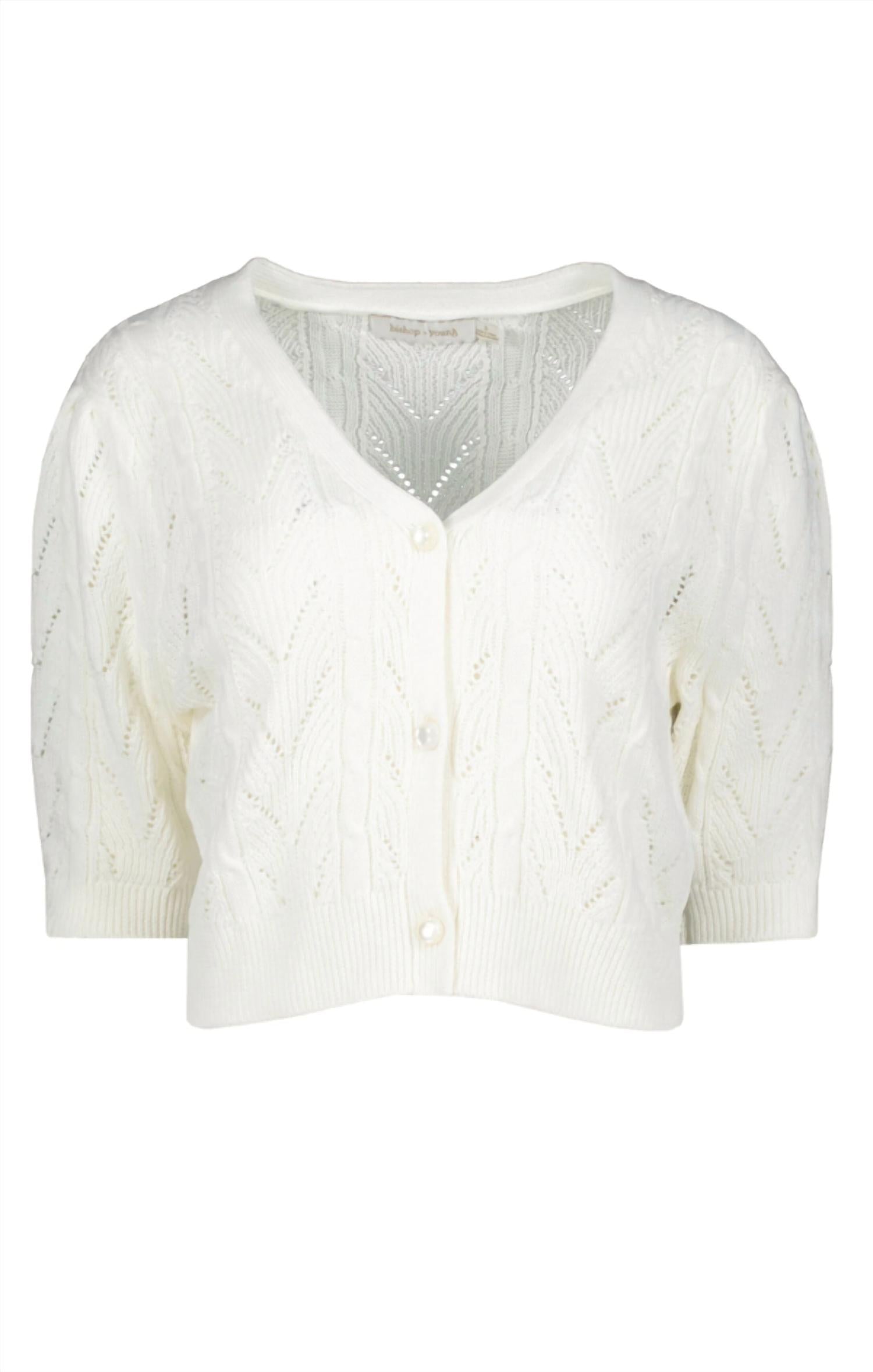 Bishop + Young - Palmer Pointelle Cardigan