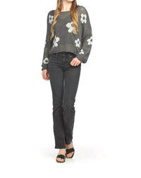 Papillon - Daisy Print Sweater