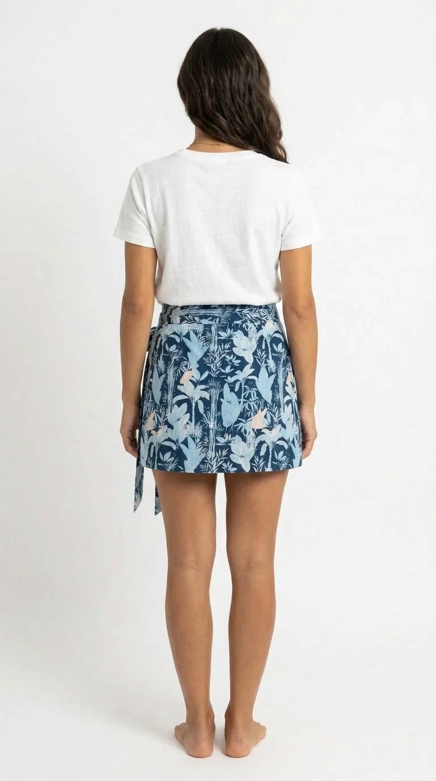 Verandah - Mini Wrap Skirt