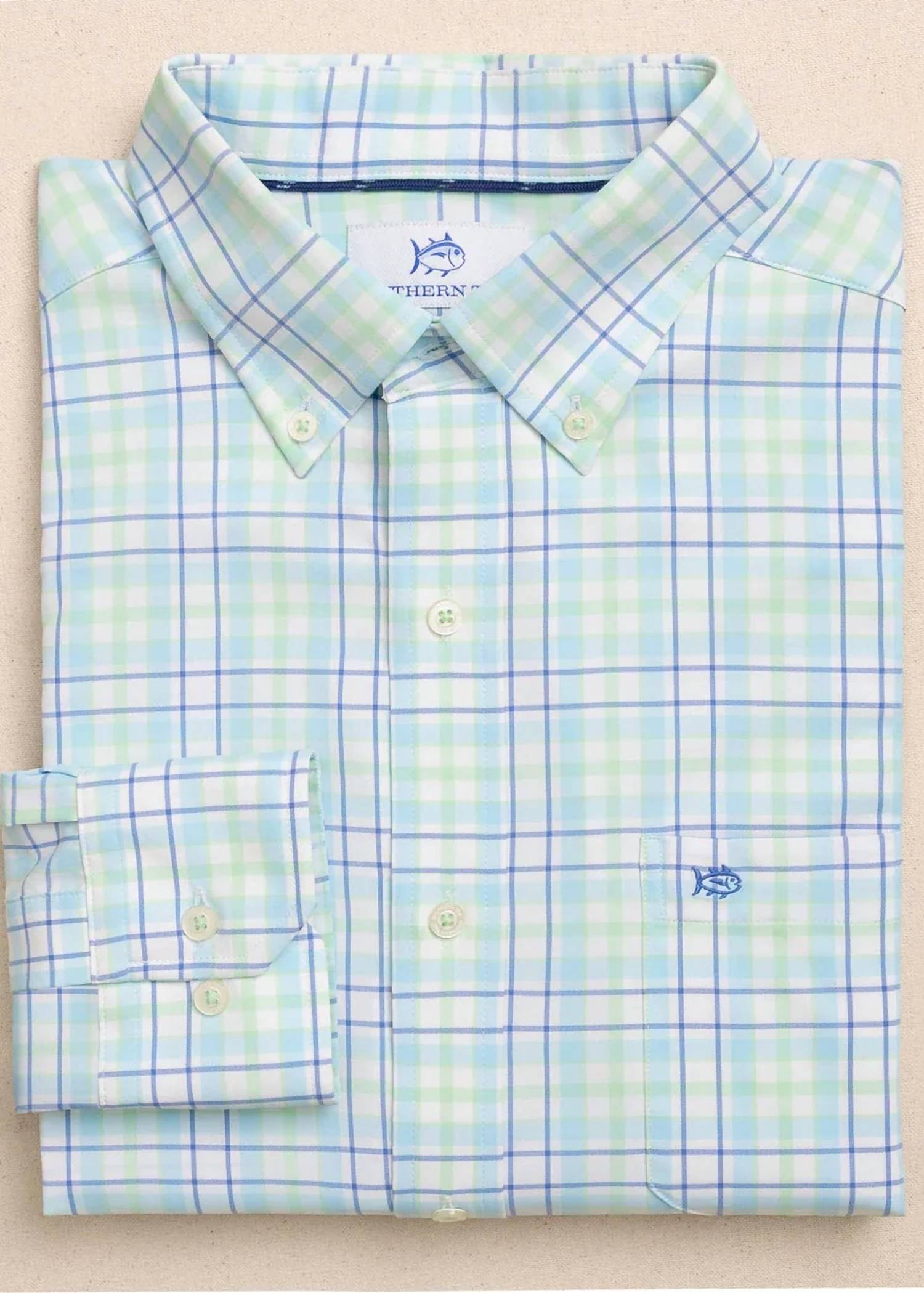 Southern Tide - Master Plaid Coastal Breeze Sport Shirt
