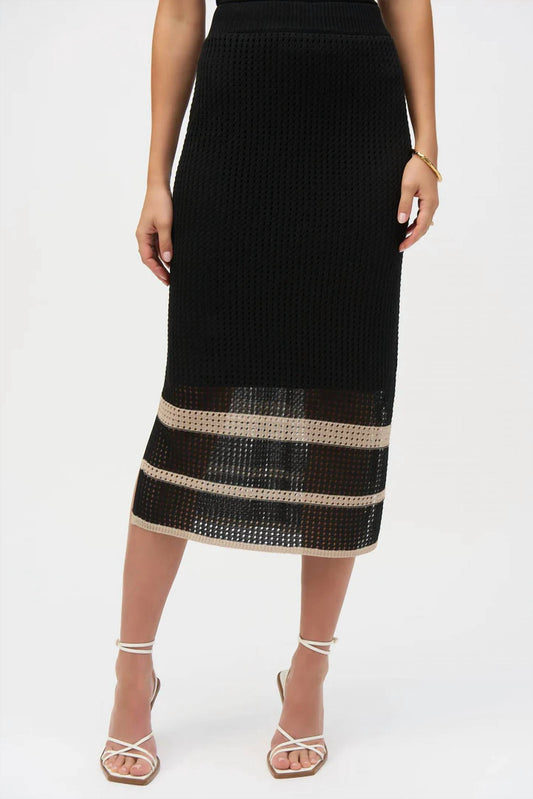 Joseph Ribkoff - Sweater Knit top and skirt
