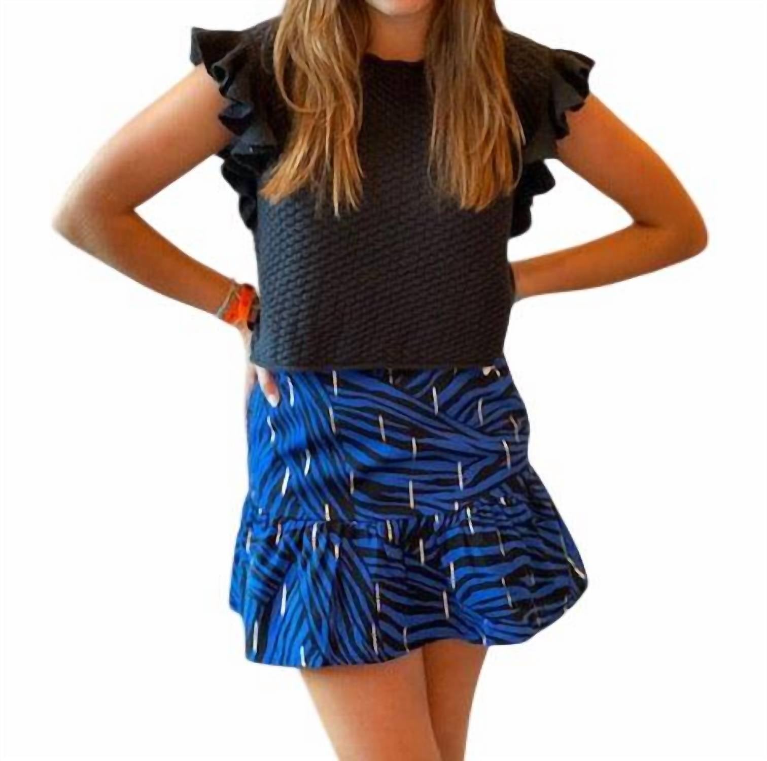 Osamore - Ruffle Mini Skirt
