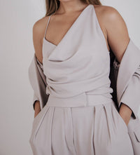 The Sei - Ruched Cowl Top