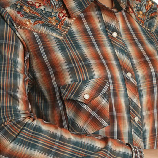 Panhandle - Long Sleeve Button Up Top