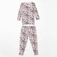 Kickee - Girls Long Sleeve Pajama Set