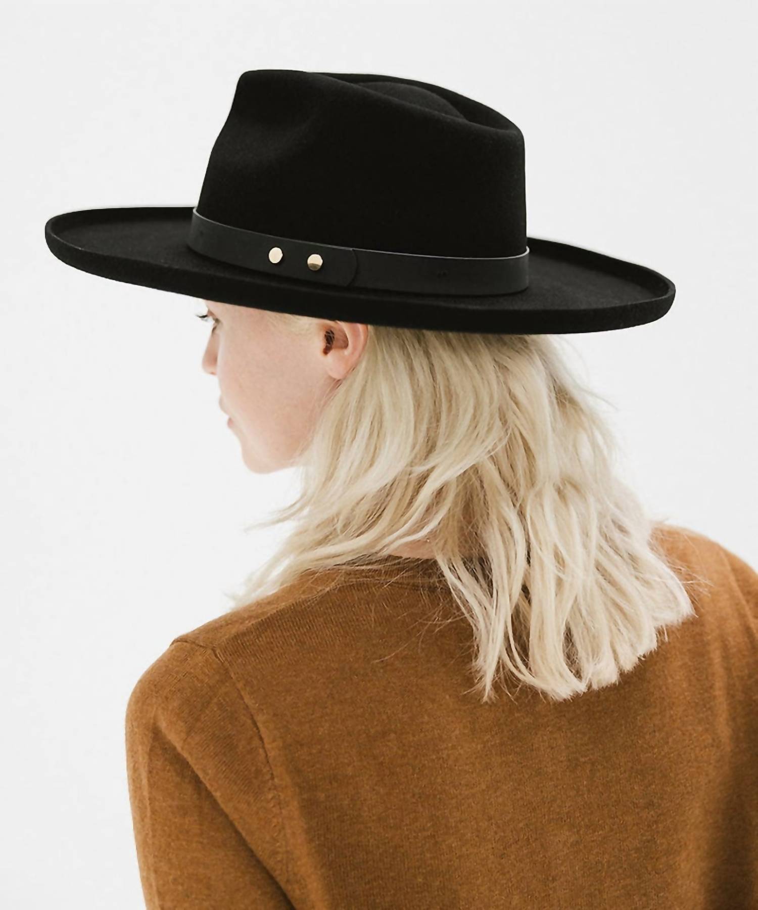 Gigi Pip - Luca Pencil Brim Teardrop Fedora