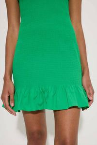 Simon Miller - Belle Smocked Mini Dress