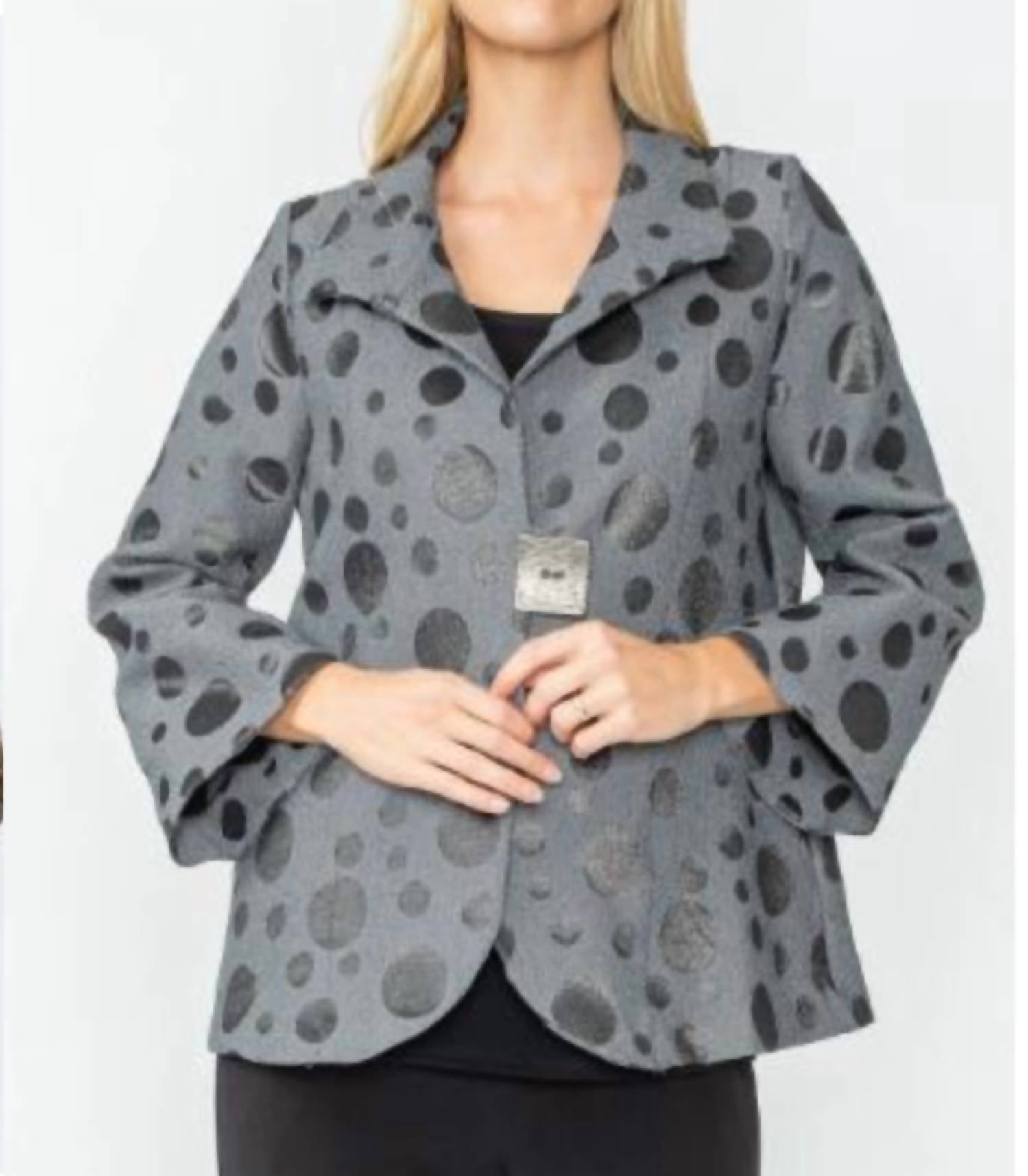 Ic Collection - 1 Button Jacket With Side Pocket