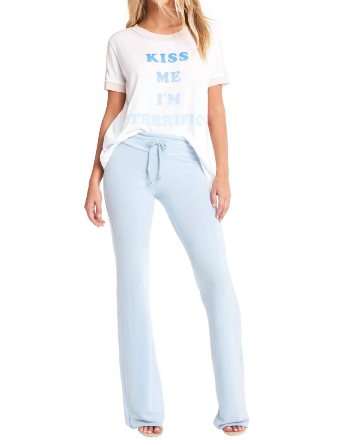 Wildfox - Kiss Me Graphic Short Sleeve Tee