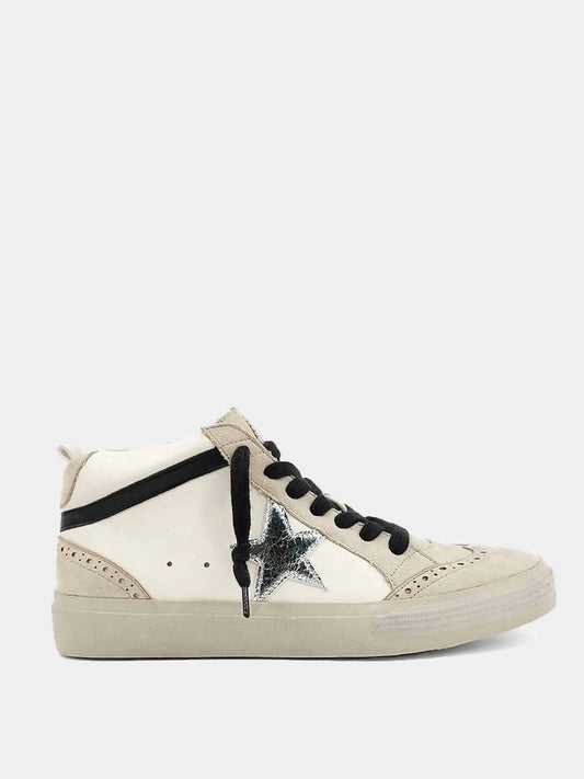 Shu Shop - Women's Paulina Mid Top Leather Sneaker