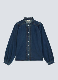 Suncoo - Lizzy Denim Top