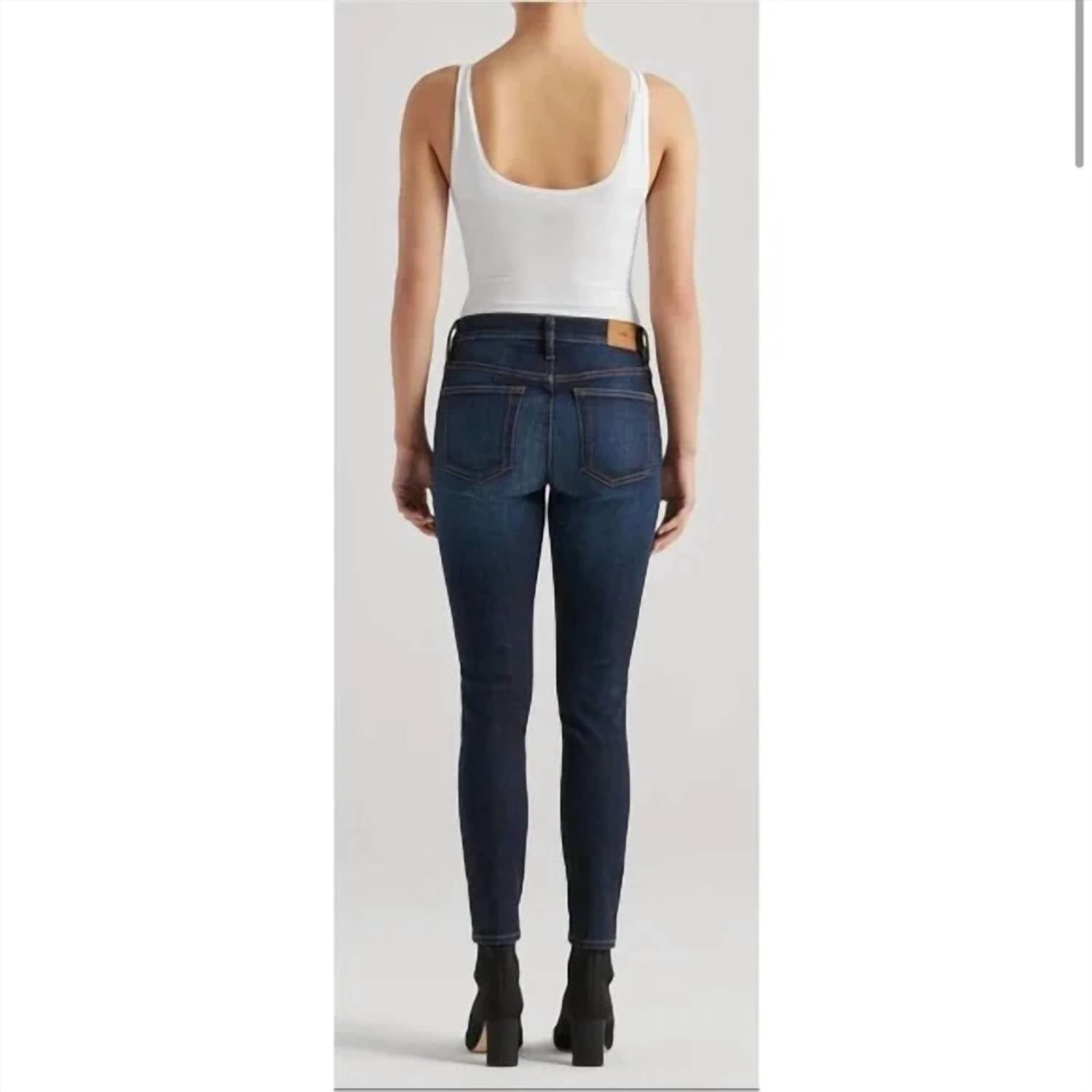 EDWIN Candice Is A High-rise Skinny Jean in l u v - women's jeans - detail view