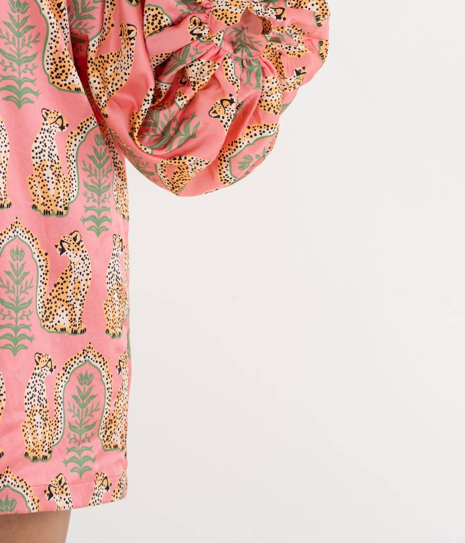 Emily McCarthy Sasha Mini Dress in cabana cat - women's dress - view 4
