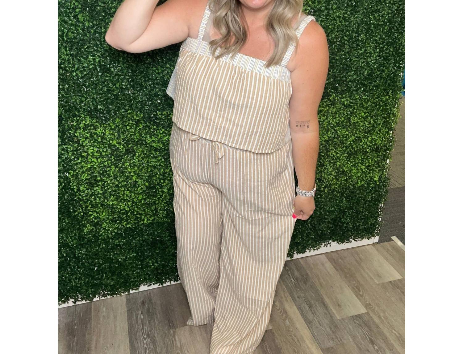Blakeley - Seersucker Pant Set