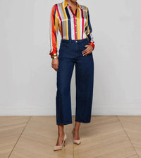 L'Agence - Mallis Bow Leg Jean