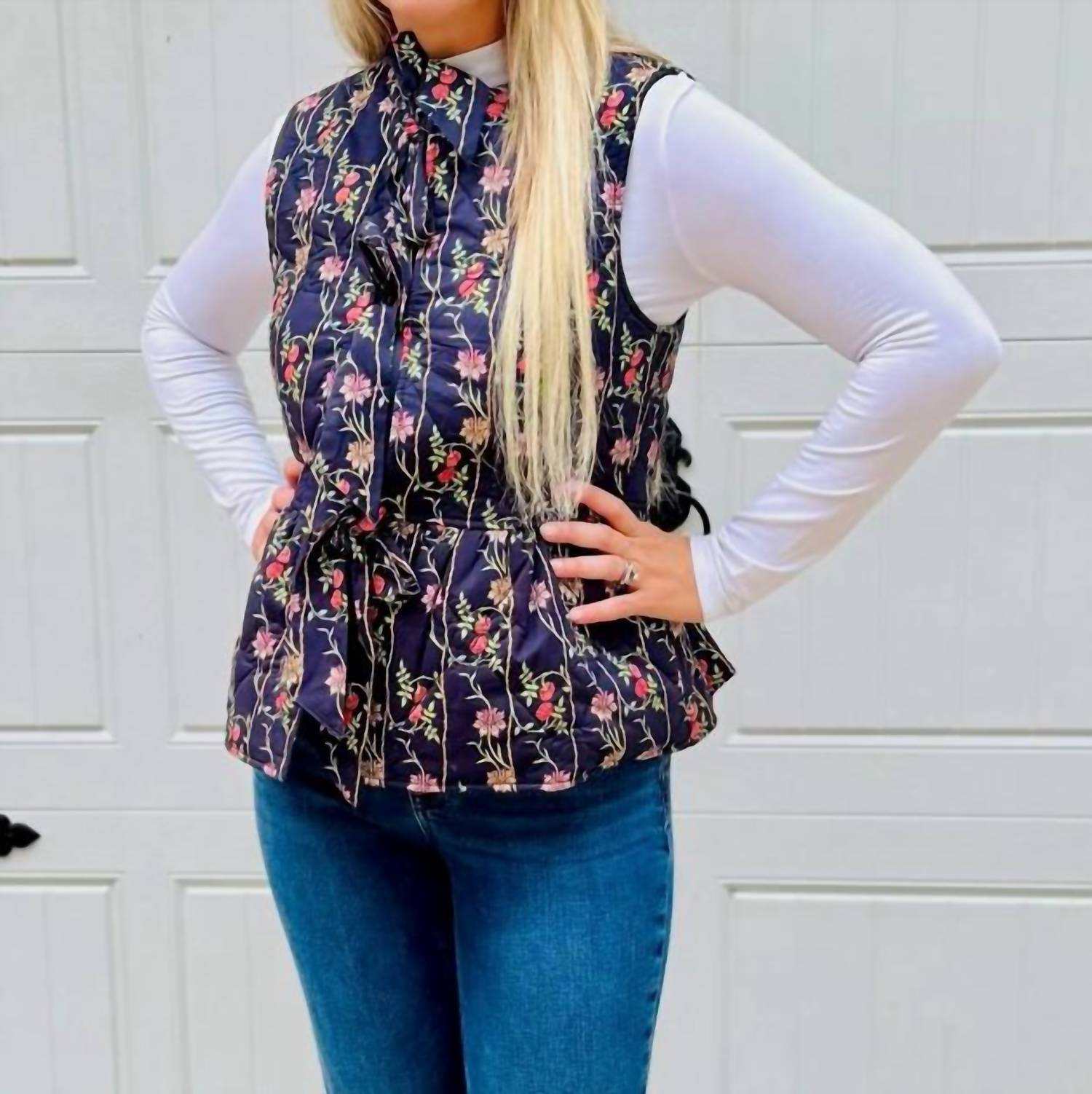 Umgee - Brooke Quilted Vest