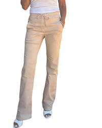 Bevy Flog - Loren High-rise Drawstring Pants
