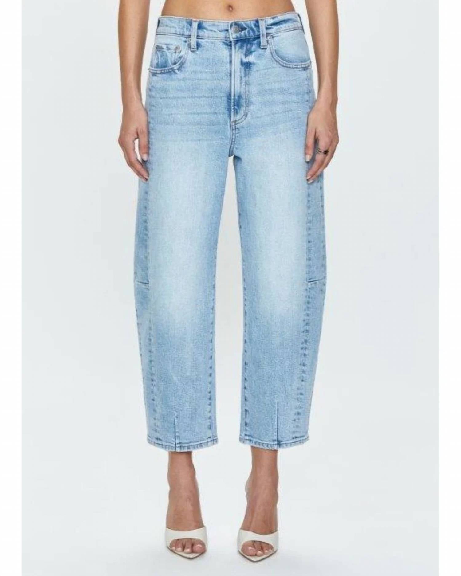 Pistola - Eli High Rise Barrel Jeans