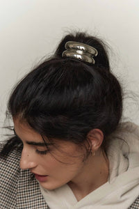 Lelet Ny - Women's Glossy Double Arch Pony Cuff
