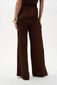Joseph Ribkoff - CRUSHED SATIN WIDE LEG PANT