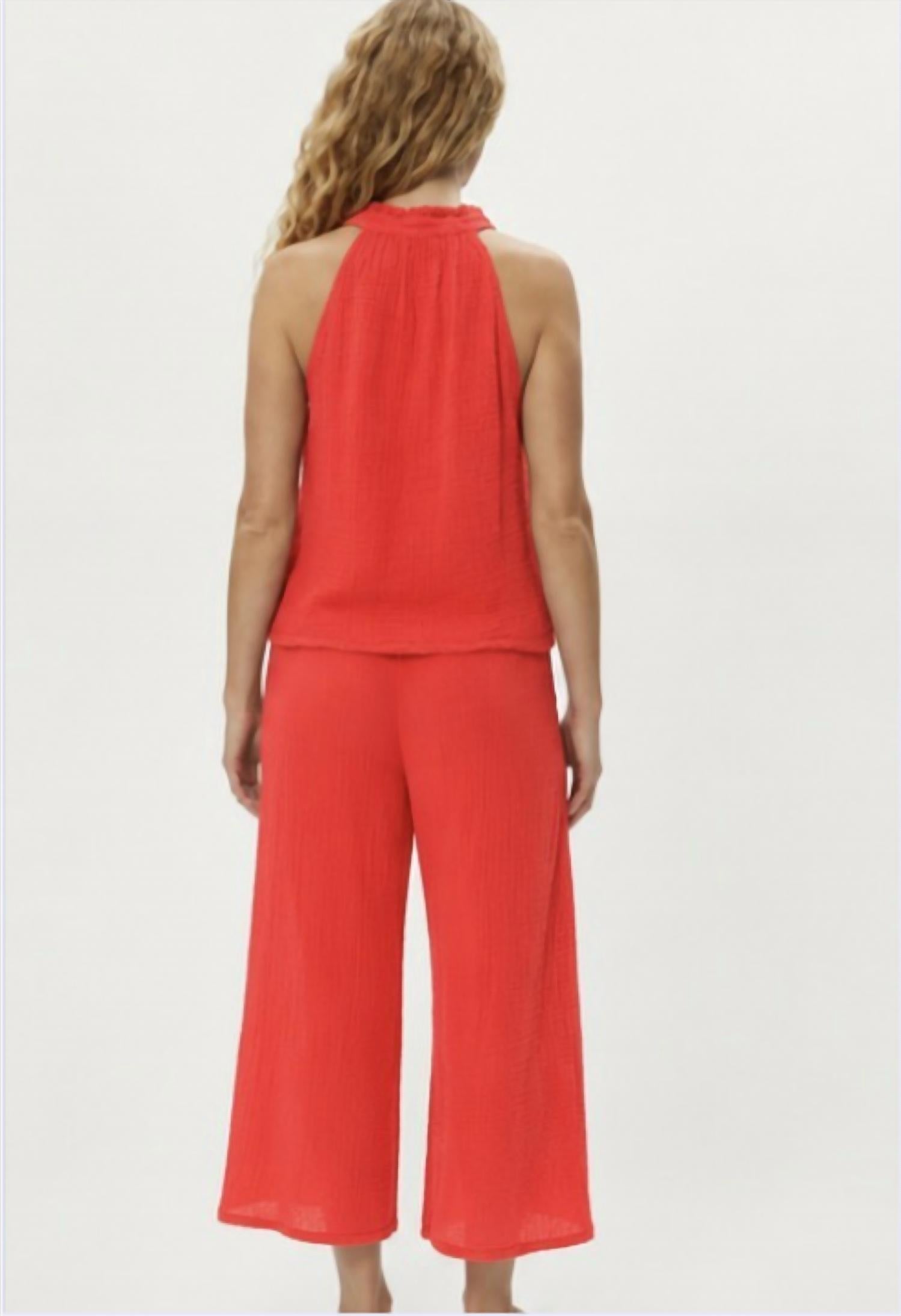 Michael Stars - Medina Smocked Waist Crop Pant