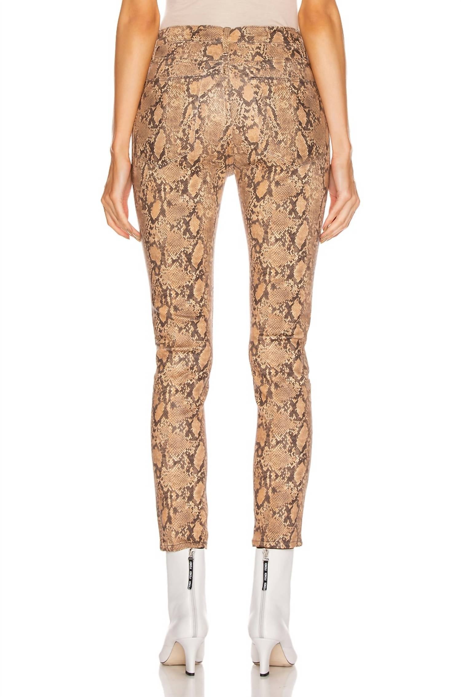 Frame - Le Hi Skinny Coated Jeans