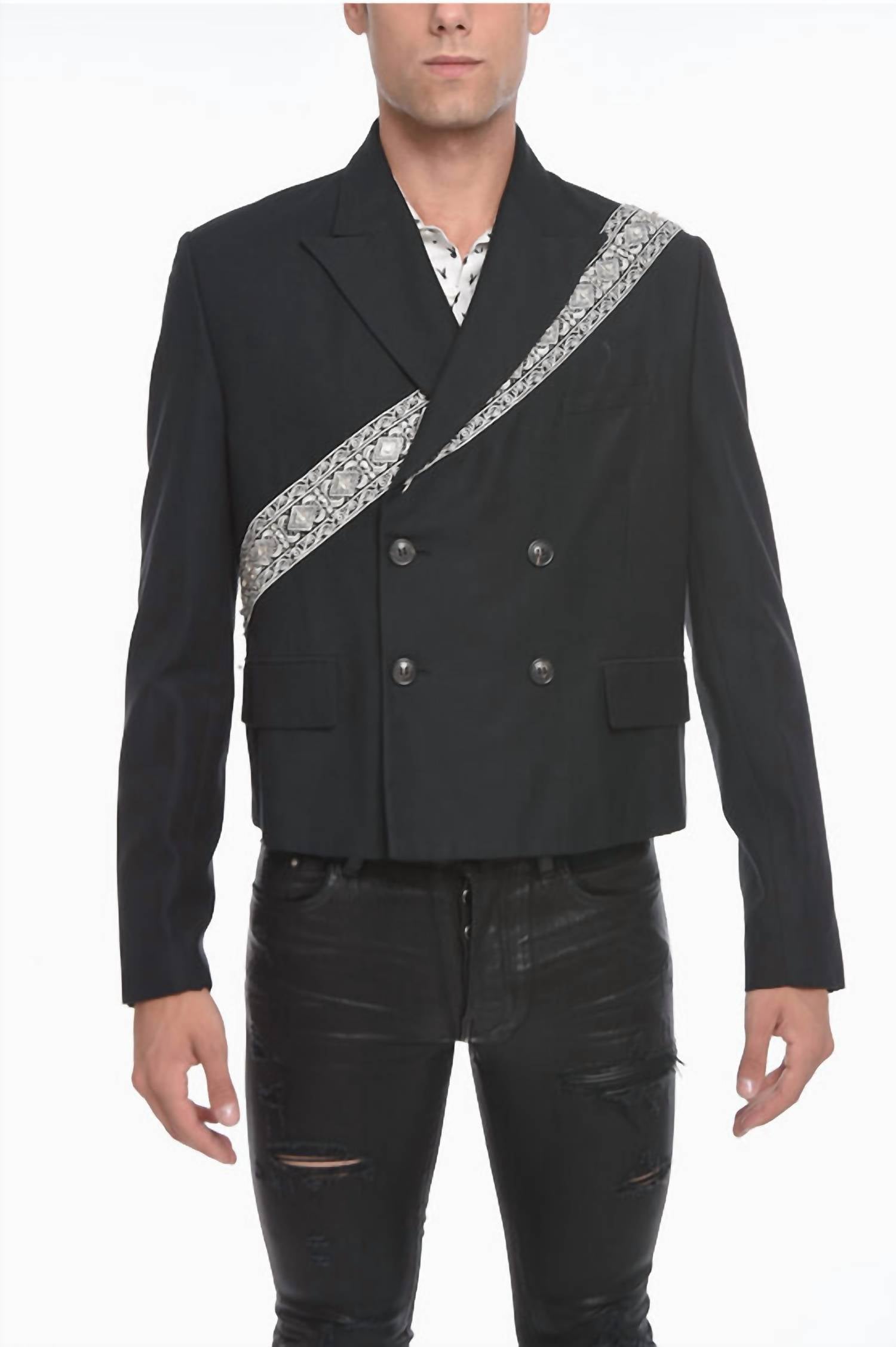 Amiri - Double Breasted Guitar Jacket