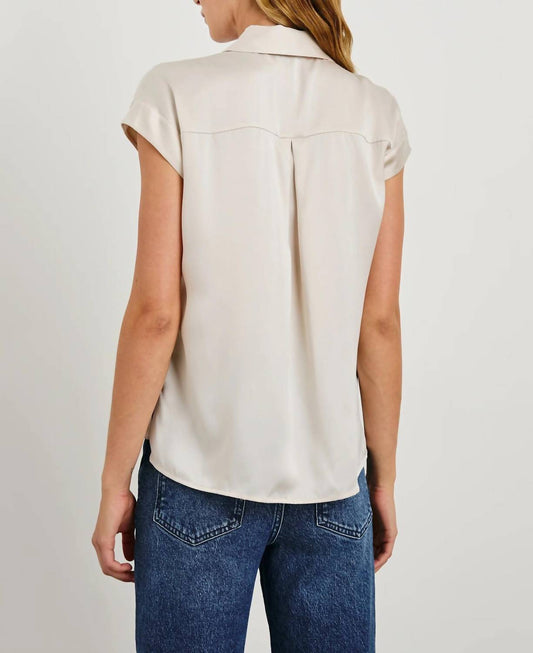 Rails - Palmer Cap Sleeve Button Down Shirt