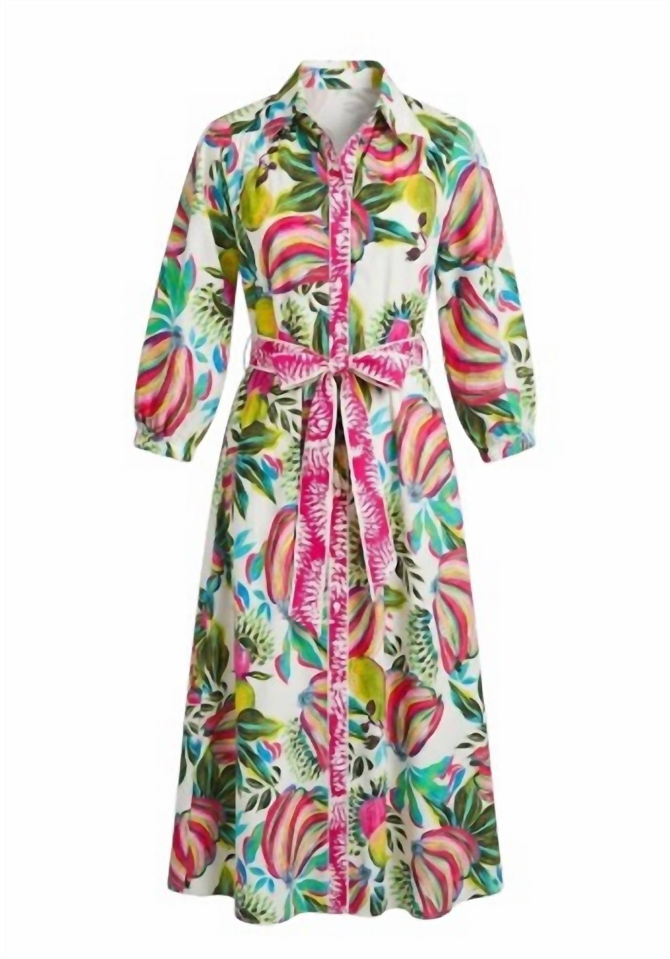 maude vivante Women's Remi Dress in banana pops - women's dress