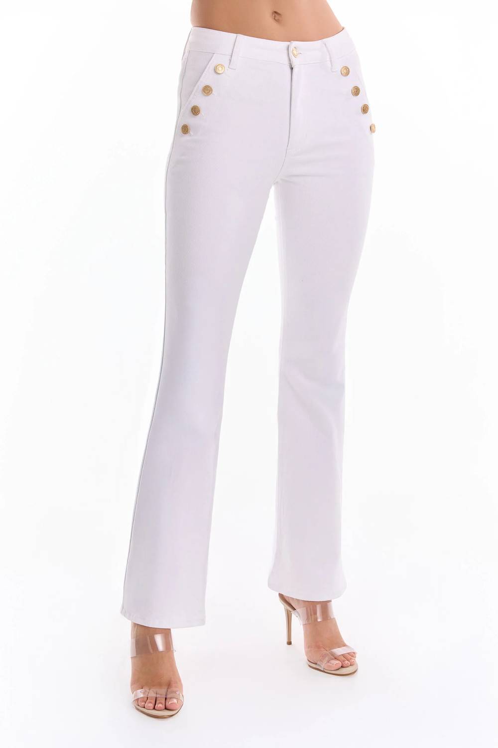 The Noli Shop - Allegra Bootcut High-rise Jeans