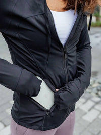 Lilac Blonde - Abigail Hooded Jacket