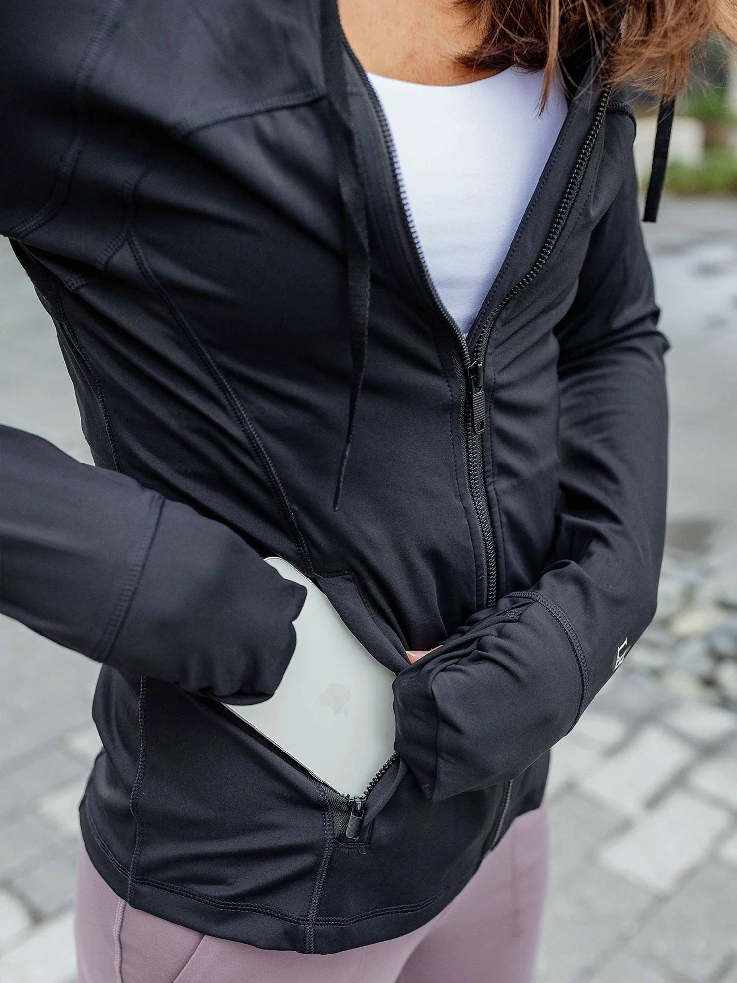 Lilac Blonde - Abigail Hooded Jacket