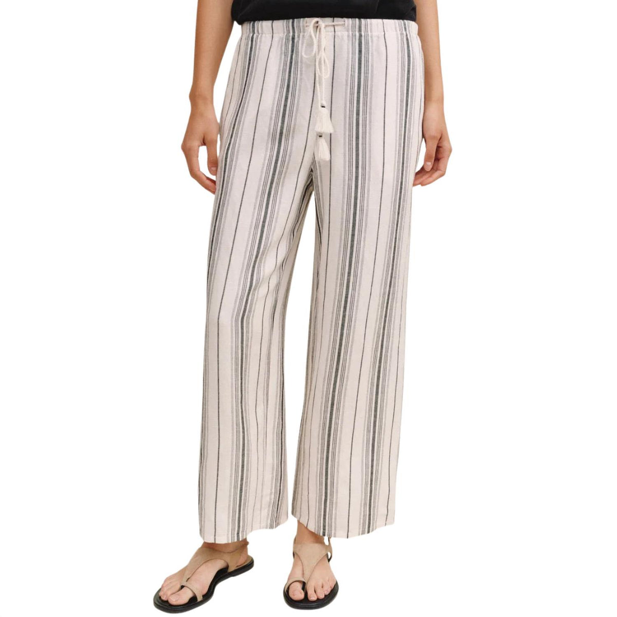 Bella Dahl - Tassel Cord Drawstring Crop Pants